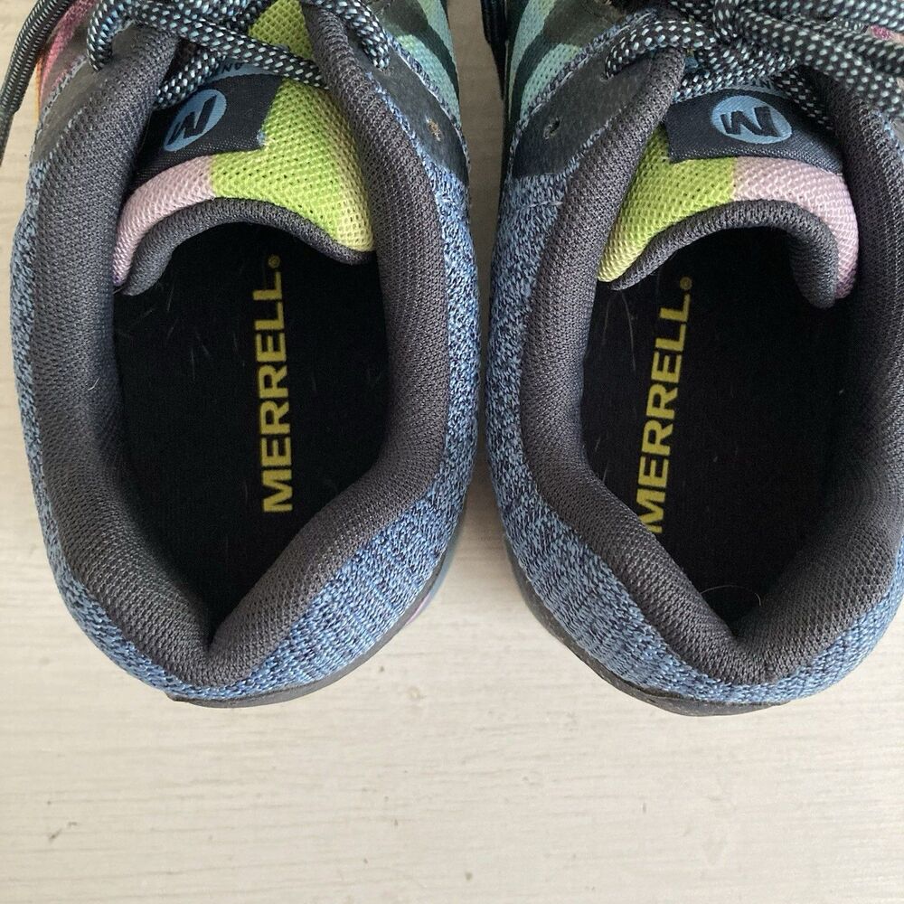 Merrell Antora 2 Shoes Womens 7 Rainbow Vibram Q Form Trail Running Hiking - Picture 9 of 11